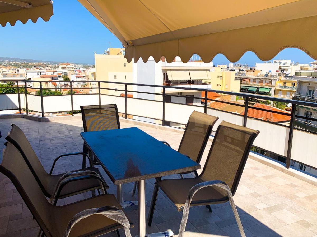 Central Huge Apartment Chania  Ngoại thất bức ảnh